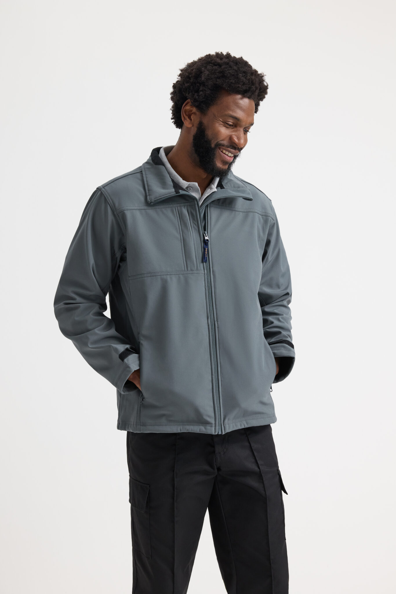 UNEEK Deluxe Full Zip Soft Shell Jacket UC611, Vivid Promotion Workwear