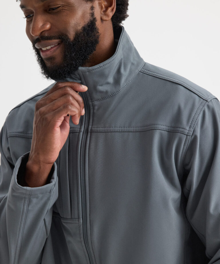 Alternative view of UNEEK Deluxe Full Zip Soft Shell Jacket UC611