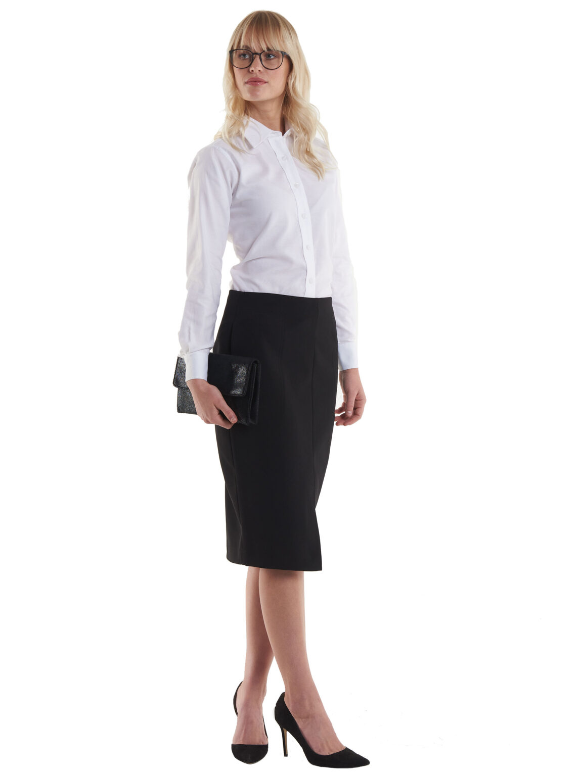 UNEEK Ladies Pinpoint Oxford Full Sleeve Shirt UC703, Vivid Promotion Workwear