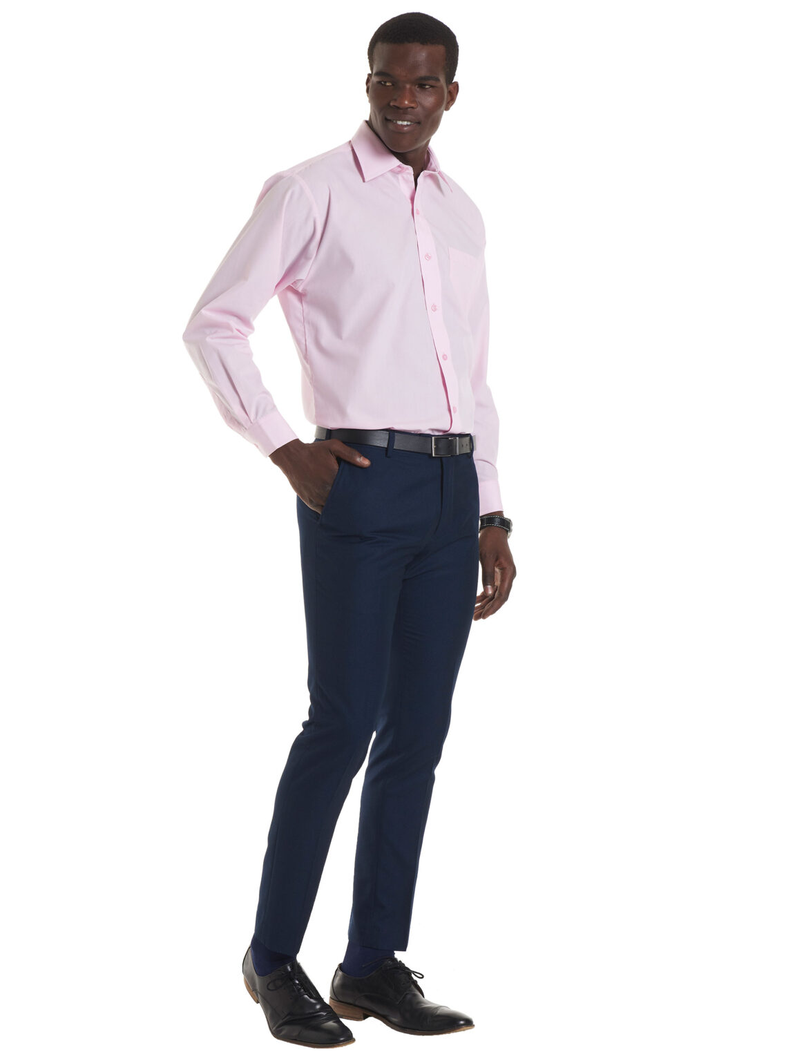 UNEEK Mens Poplin Full Sleeve Shirt UC709, Vivid Promotion Workwear