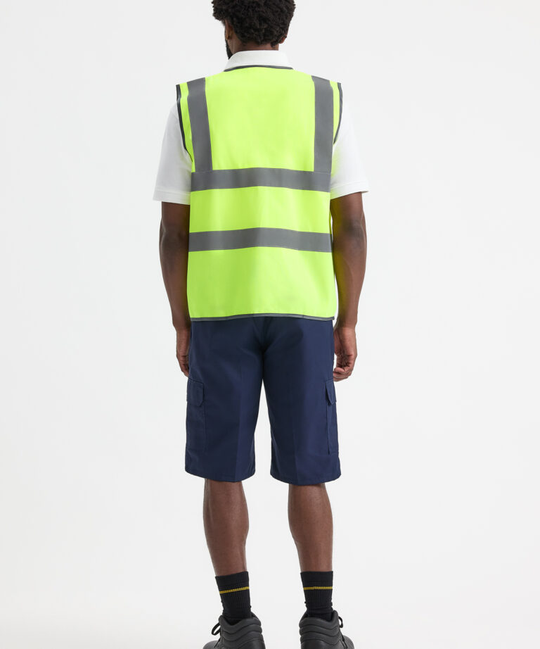 UNEEK Hi Vis Safety Waistcoat UC801, Vivid Promotion Workwear