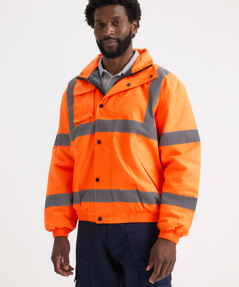UNEEK Hi Vis Bomber Jacket UC804
