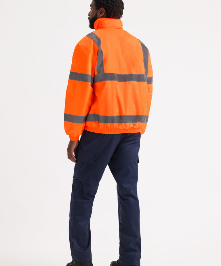 Alternative view of UNEEK Hi Vis Bomber Jacket UC804