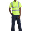 Portwest Hi vis two band and brace vest (C470) PW002, Vivid Promotion Workwear