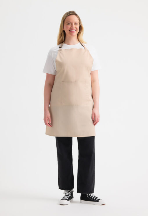 UNEEK Bib Apron with Pocket UC940 - Image 2