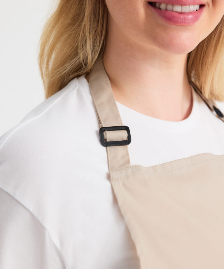 UNEEK Bib Apron with Pocket UC940, Vivid Promotion Workwear
