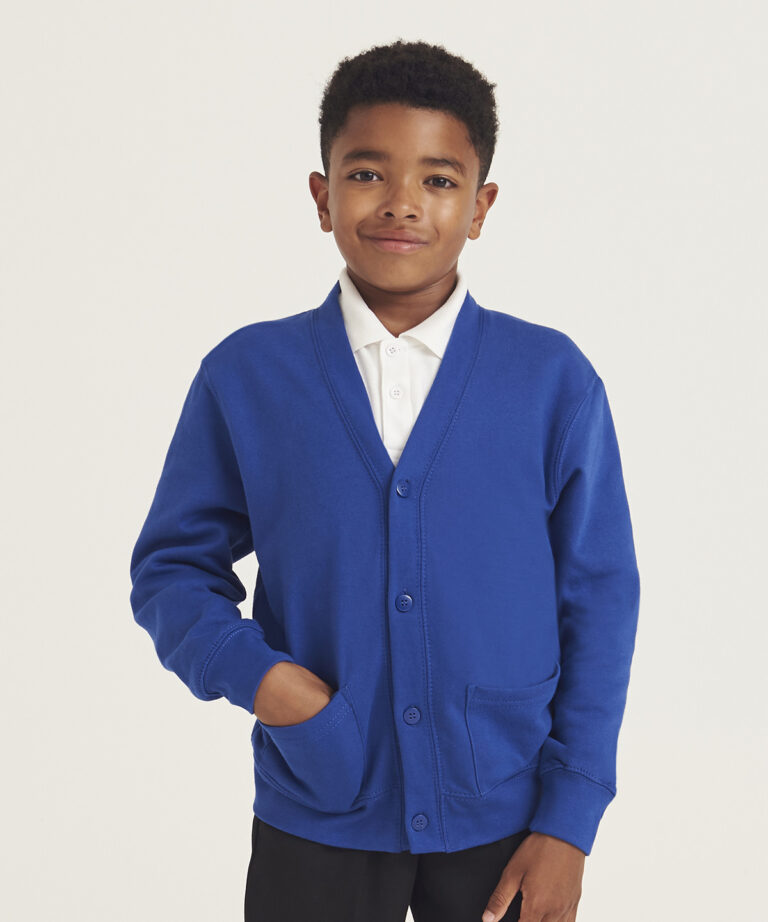 AWDis Academy Kids Academy cardigan AC02J, Vivid Promotion Workwear