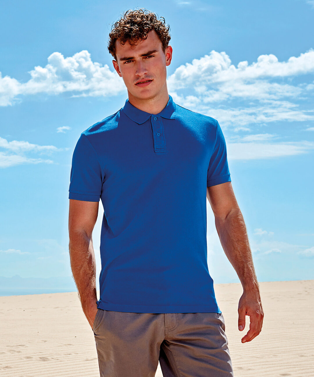 Asquith &#038; Fox Men&#8217;s &#8220;infinity stretch&#8221; polo AQ004, Vivid Promotion Workwear