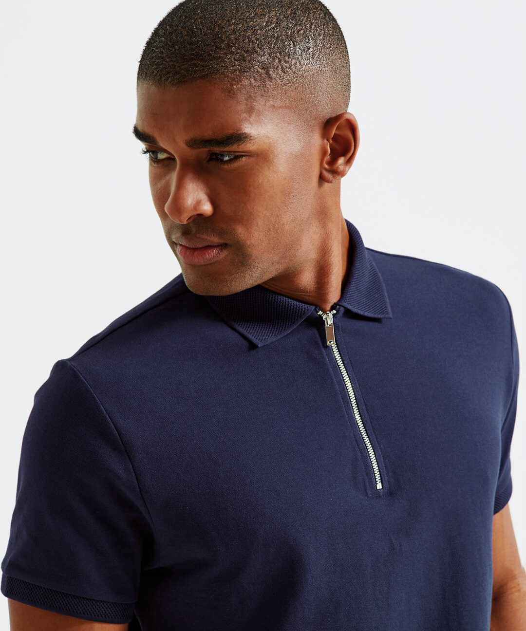Asquith &#038; Fox Men&#8217;s zip polo AQ013, Vivid Promotion Workwear