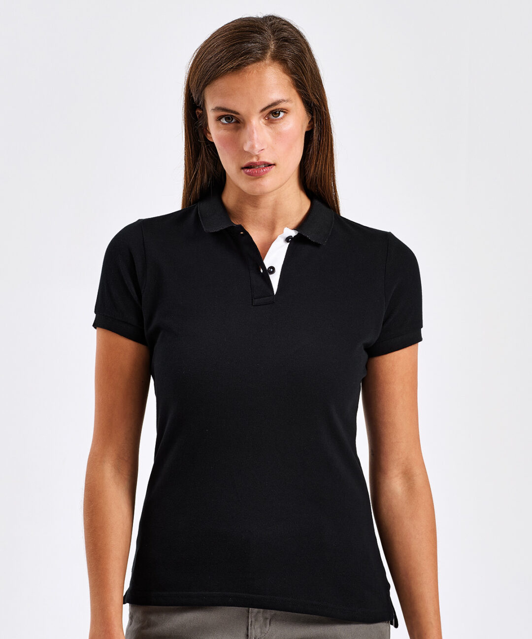 Asquith &#038; Fox Women&#8217;s contrast polo AQ022, Vivid Promotion Workwear