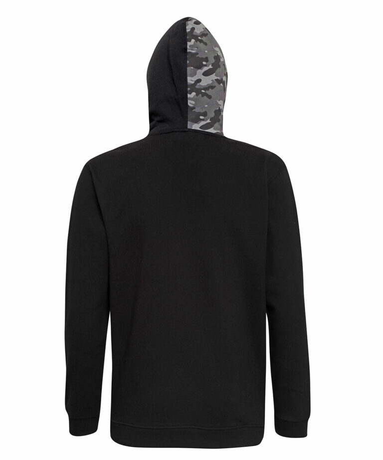 Asquith &#038; Fox Men&#8217;s camo trimmed hoodie AQ047, Vivid Promotion Workwear