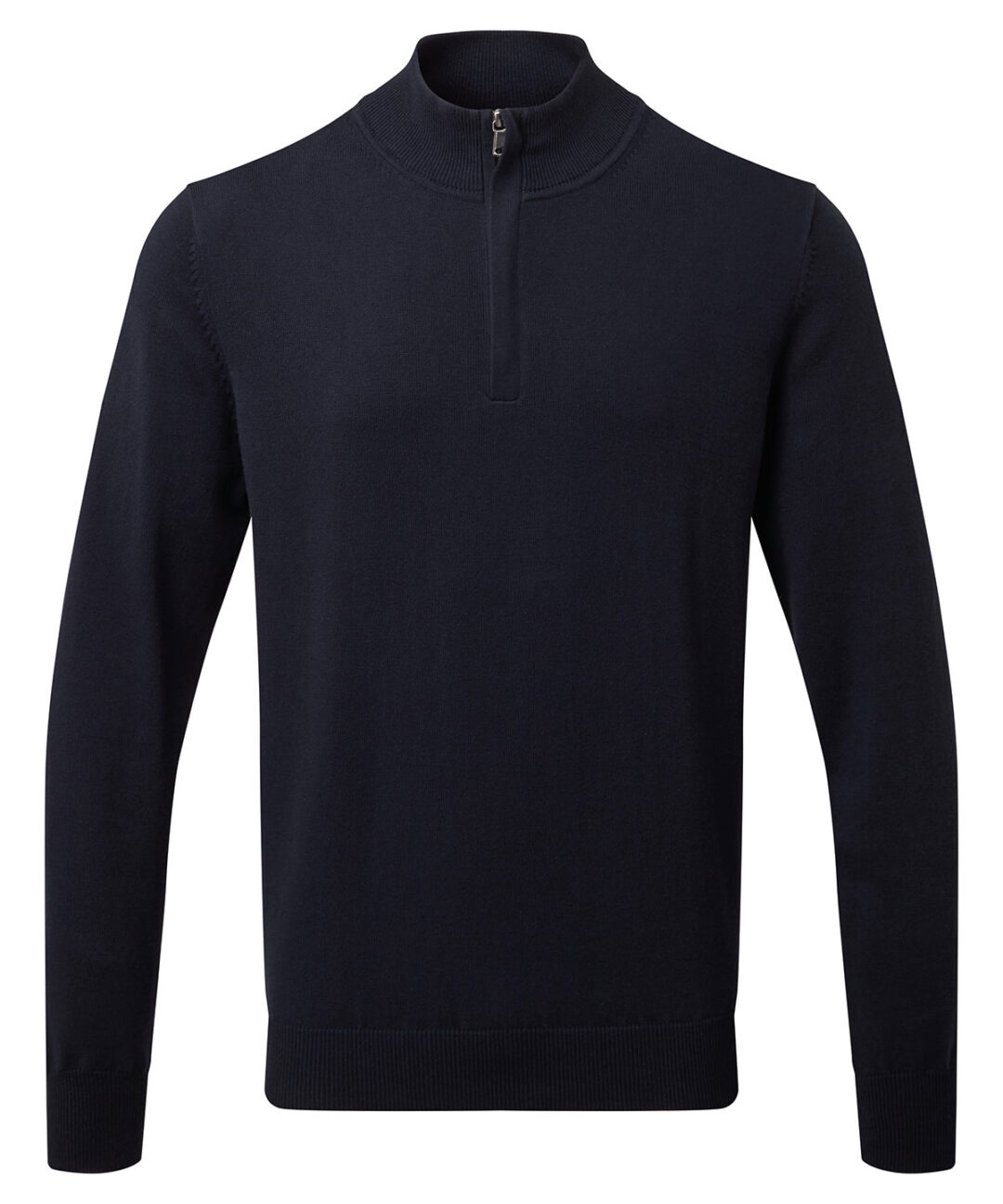 Asquith &#038; Fox Men&#8217;s cotton blend ? zip sweater AQ048, Vivid Promotion Workwear