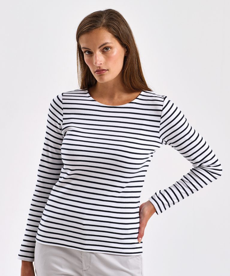 Asquith & Fox - Womens Marinie Coastal Long Sleeve Tee AQ071