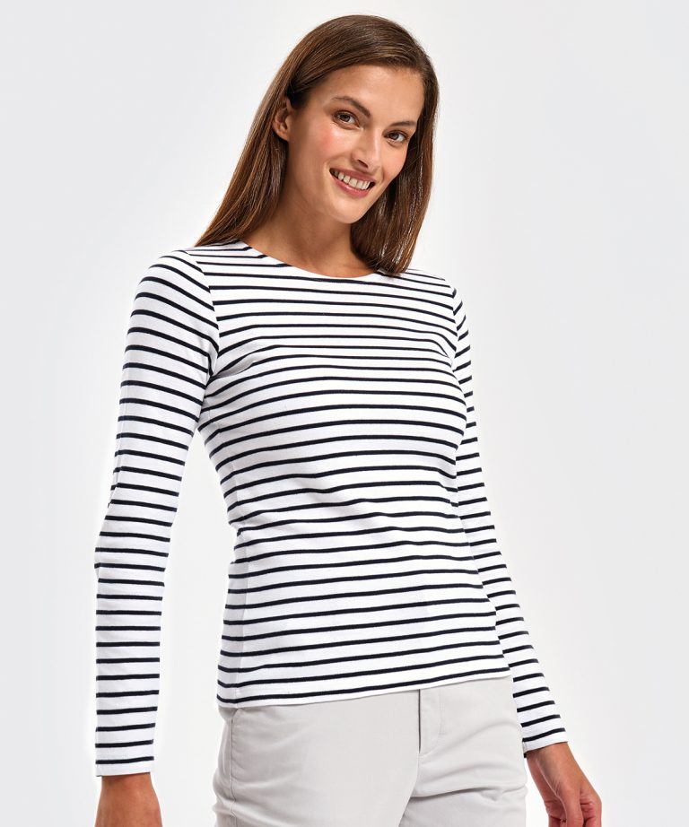 Alternative view of Asquith & Fox - Womens Marinie Coastal Long Sleeve Tee AQ071
