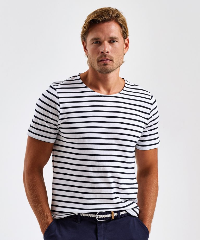 Asquith & Fox - Mens Marinie Coastal Short Sleeve Tee AQ072