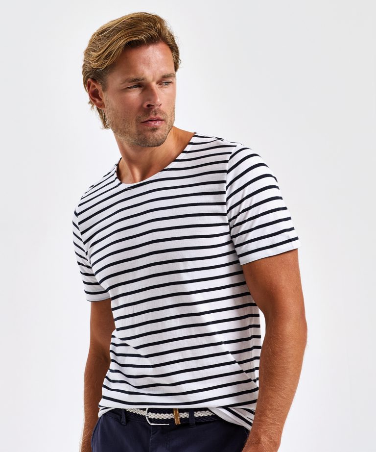 Alternative view of Asquith & Fox - Mens Marinie Coastal Short Sleeve Tee AQ072