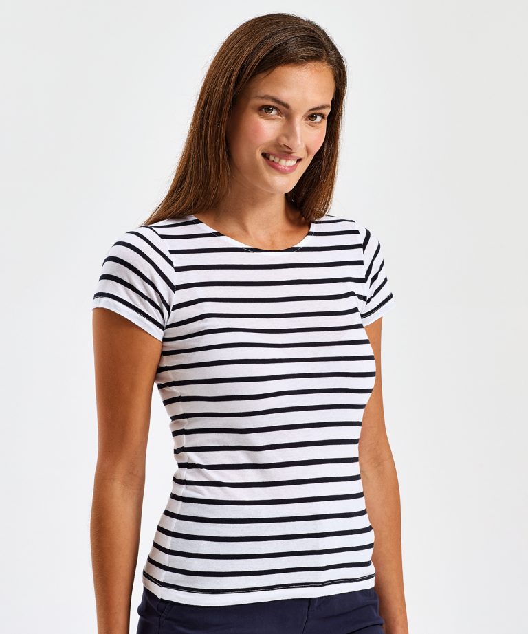 Alternative view of Asquith & Fox - Womens Marinie Coastal Short Sleeve Tee AQ073