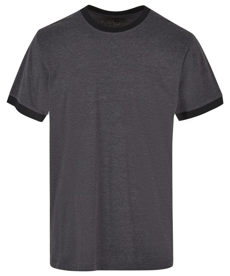 Build Your Brand Basic &#8211; Ringer Tee BB022, Vivid Promotion Workwear