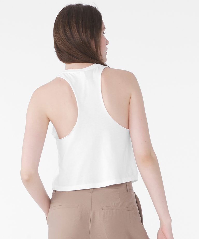 Bella+Canvas &#8211; Womens Racerback Cropped Tank BE127, Vivid Promotion Workwear