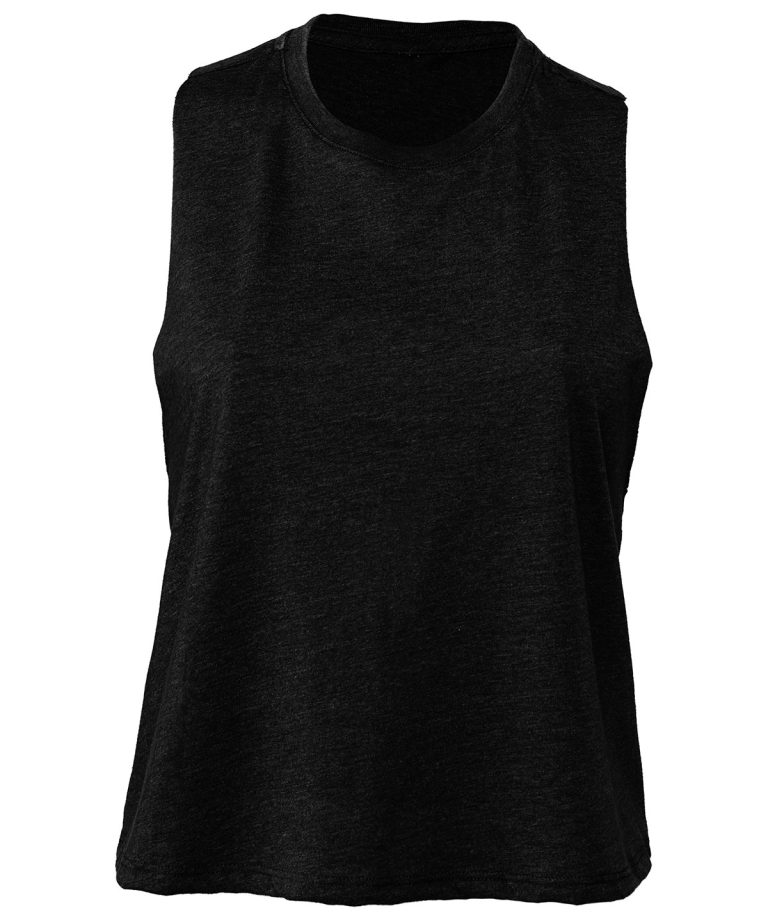 Bella+Canvas &#8211; Womens Racerback Cropped Tank BE127, Vivid Promotion Workwear