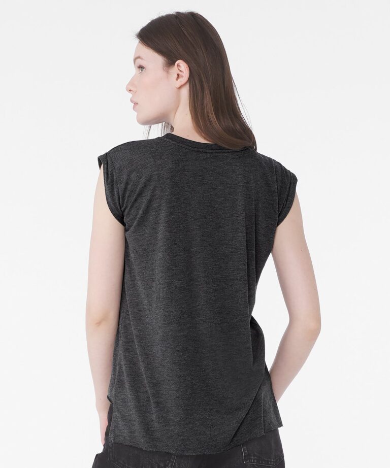Bella+Canvas Women&#8217;s flowy muscle tee with rolled cuff BE128, Vivid Promotion Workwear