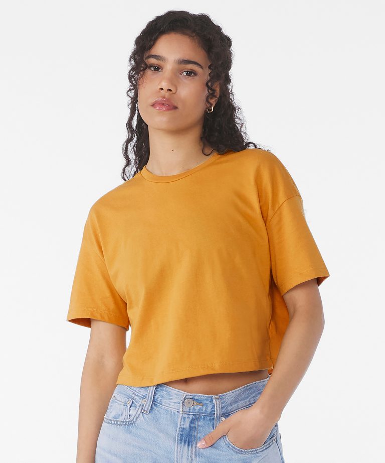 Alternative view of Bella+Canvas - Womens Jersey Crop Tee BE137