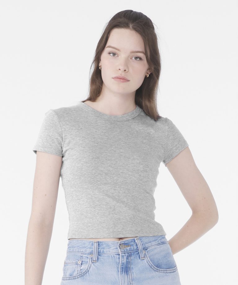 Alternative view of Bella+Canvas - Womens Micro Rib Baby T - Shirt BE138