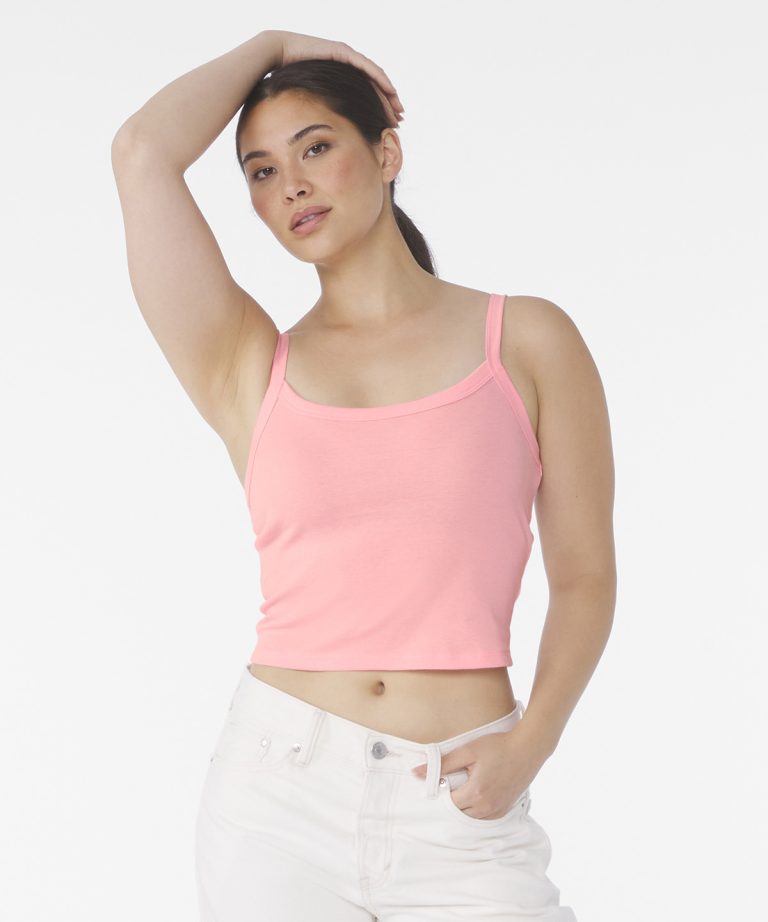 Alternative view of Bella+Canvas - Womens Micro Rib Spaghetti Strap Tank BE139