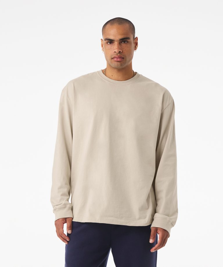 Bella+Canvas &#8211; Unisex Long Sleeve Heavy Tee BE151, Vivid Promotion Workwear