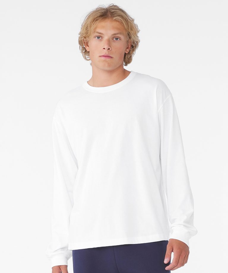 Bella+Canvas - Unisex Heavy Boxy Long Sleeve Tee BE156