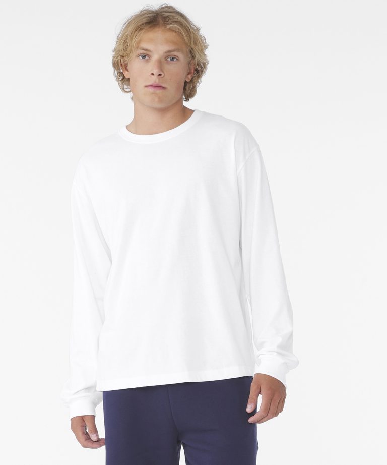 Alternative view of Bella+Canvas - Unisex Heavy Boxy Long Sleeve Tee BE156