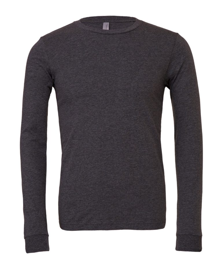 Bella+Canvas - Unisex Heather Cvc Long Sleeve T - Shirt BE44H