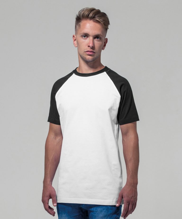 Build Your Brand - Raglan Contrast Tee BY007