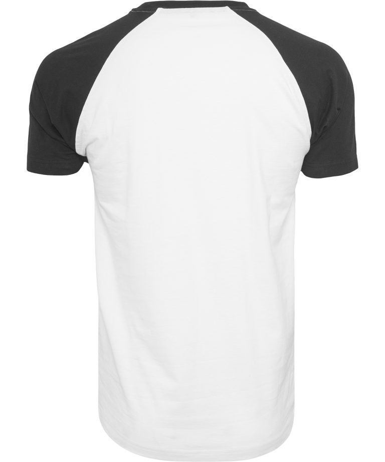 Build Your Brand &#8211; Raglan Contrast Tee BY007, Vivid Promotion Workwear
