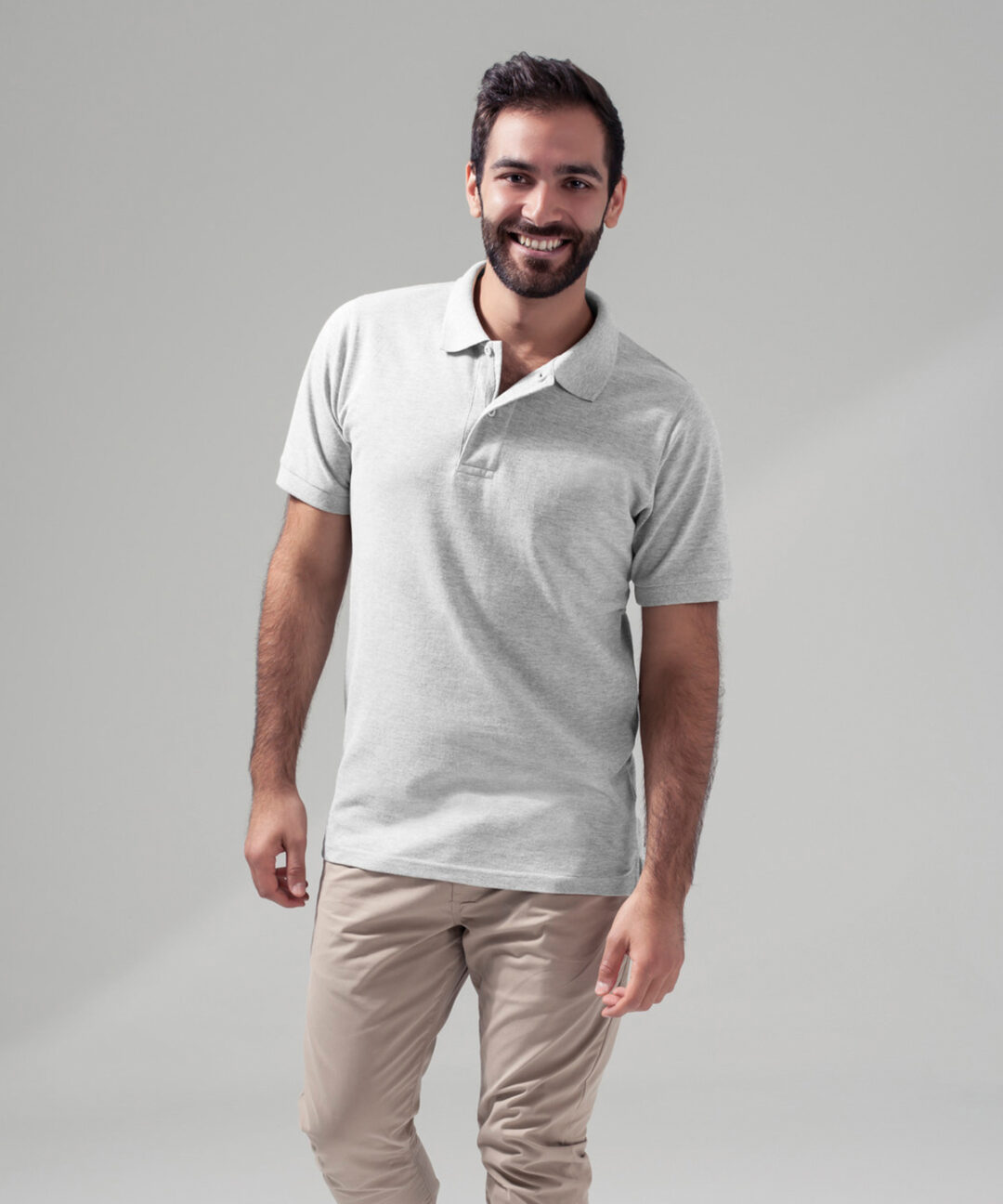 Build Your Brand piqu polo shirt BY008, Vivid Promotion Workwear