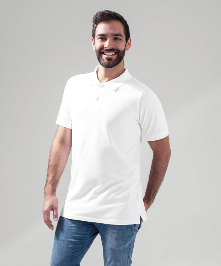 Build Your Brand piqu polo shirt BY008