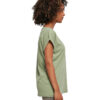 Build Your Brand Women&#8217;s long slub tee BY036, Vivid Promotion Workwear