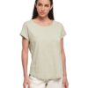 Build Your Brand Women's long slub tee BY036