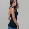 Build Your Brand Women&#8217;s long slub tee BY036, Vivid Promotion Workwear