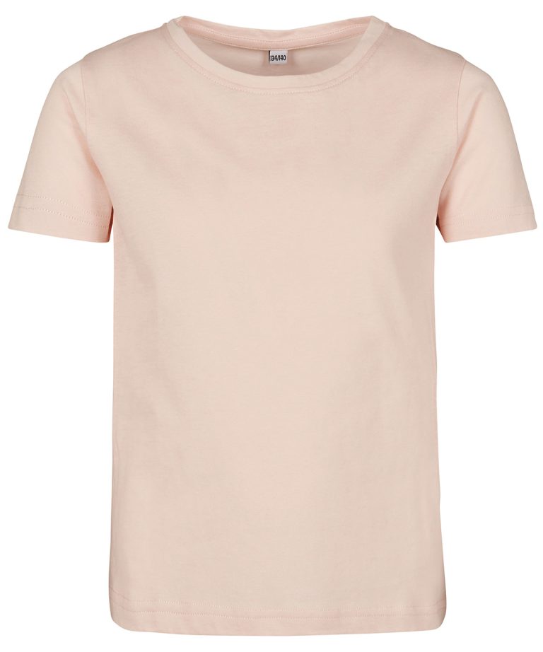 Build Your Brand &#8211; Girls Short Sleeve Tee BY115, Vivid Promotion Workwear