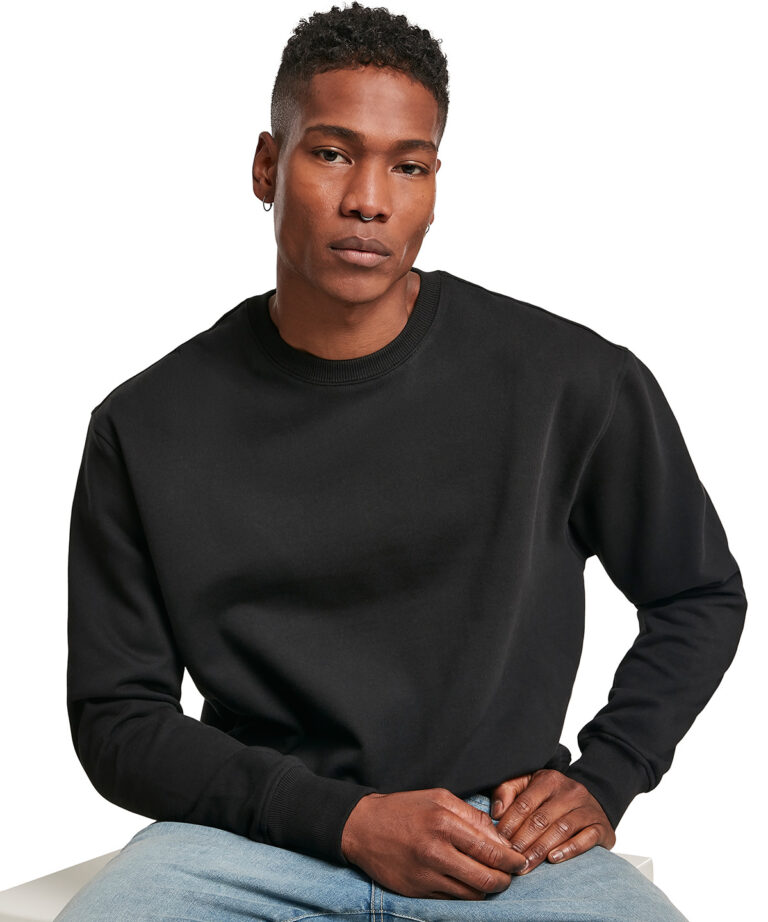 Build Your Brand Premium oversize crew neck BY120, Vivid Promotion Workwear
