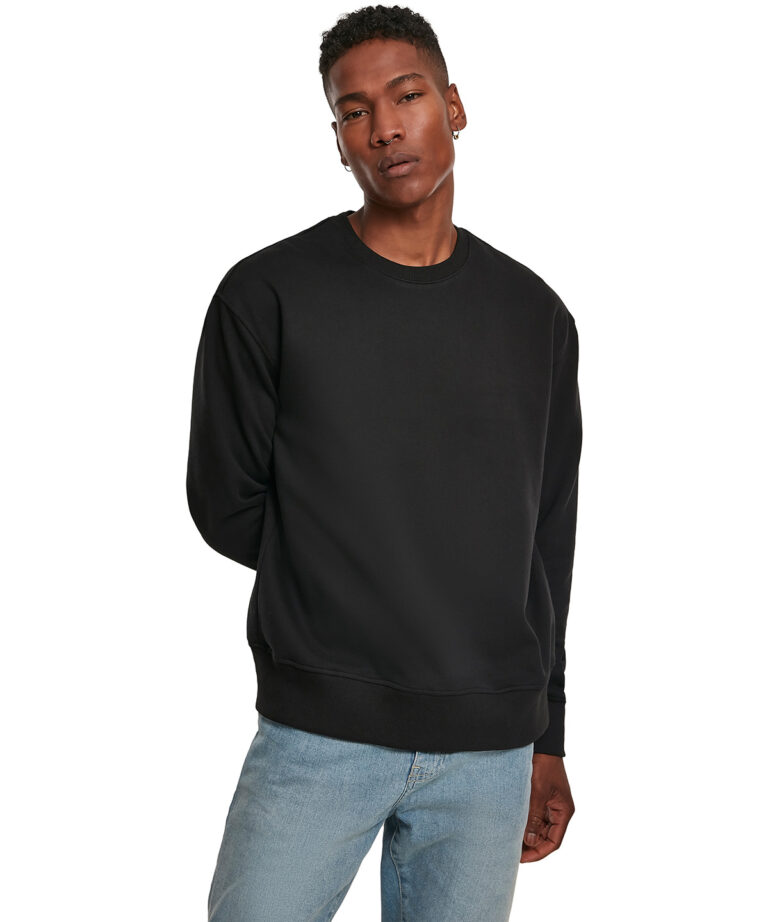 Build Your Brand Premium oversize crew neck BY120, Vivid Promotion Workwear