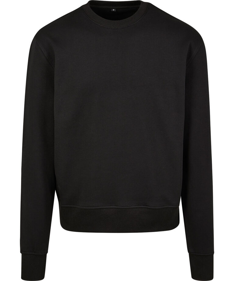 Alternative view of Build Your Brand Premium oversize crew neck BY120