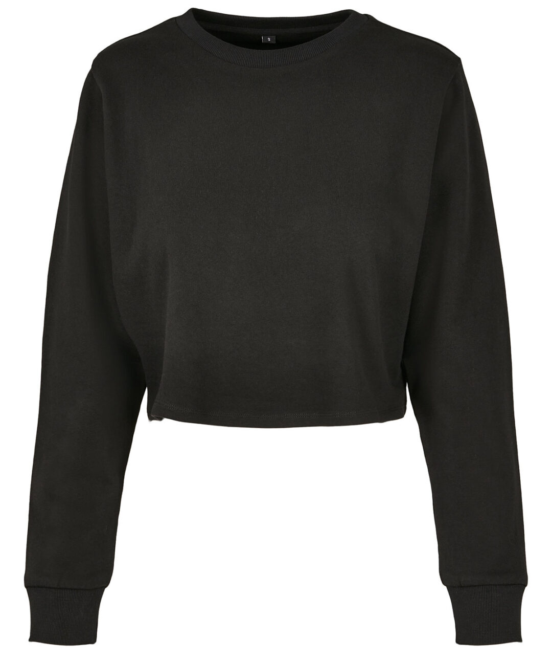 Build Your Brand Womens terry cropped crew BY131, Vivid Promotion Workwear
