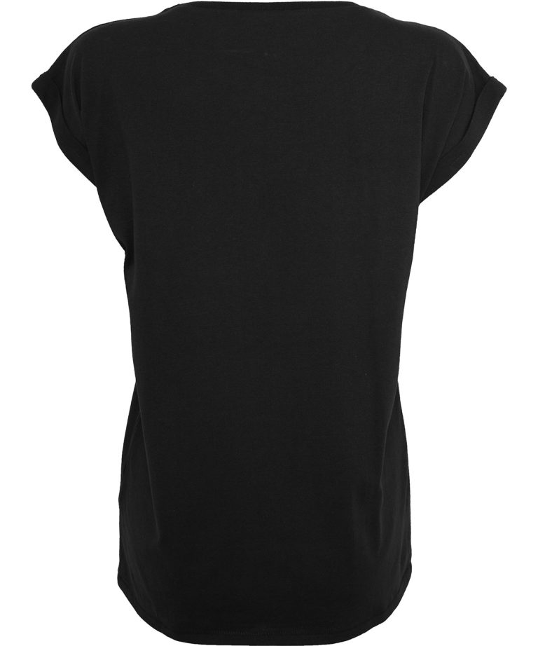 Build Your Brand &#8211; Womens Organic Extended Shoulder Tee BY138, Vivid Promotion Workwear