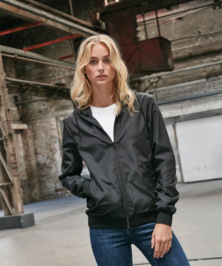 Build Your Brand Women&#8217;s recycled windrunner BY147, Vivid Promotion Workwear