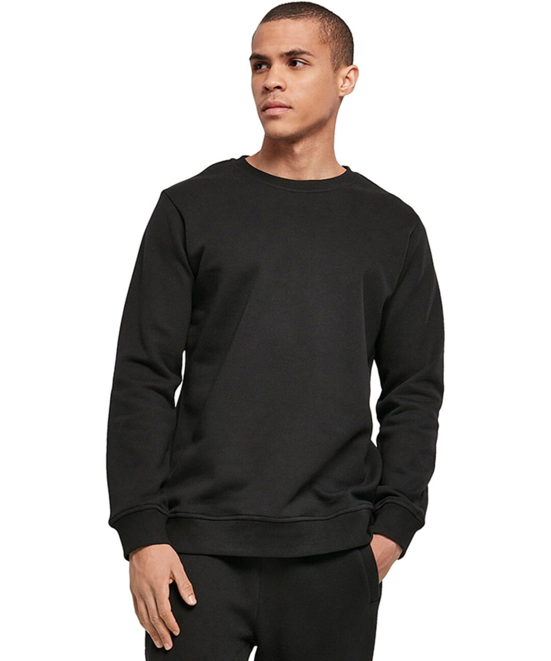 Build Your Brand Organic basic crew BY173, Vivid Promotion Workwear