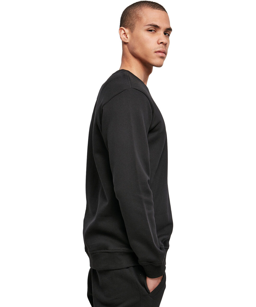 Build Your Brand Organic basic crew BY173, Vivid Promotion Workwear