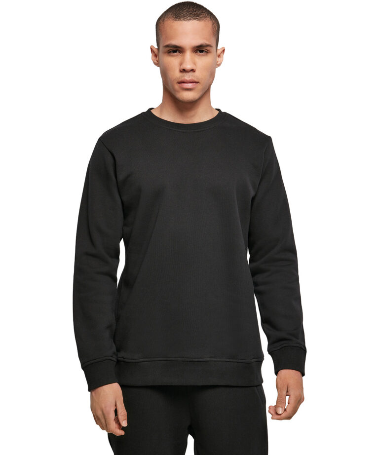 Build Your Brand Organic basic crew BY173, Vivid Promotion Workwear