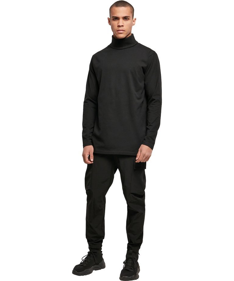 Build Your Brand &#8211; Turtle Neck Long Sleeve BY178, Vivid Promotion Workwear